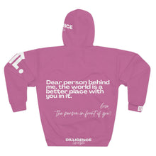 Load image into Gallery viewer, &#39;You Are Enough&#39; Unisex Hoodie - Light Pink