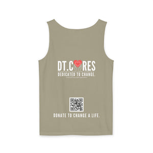 DT CARES - BE WHO YOU NEEDED UNISEX COTTON TANK