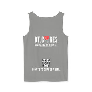 DT CARES - BE WHO YOU NEEDED UNISEX COTTON TANK