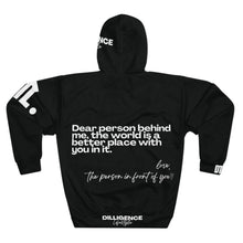 Load image into Gallery viewer, &#39;You Are Enough&#39; Unisex Hoodie - Black